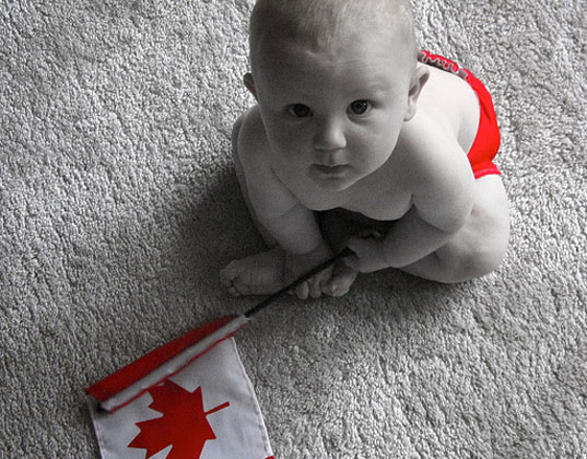 Top baby name Canada
